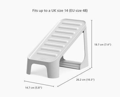 [half-width] Shoe-in™ Compact 2-piece Ecru Shoe Caddy - 55015 - Image 5