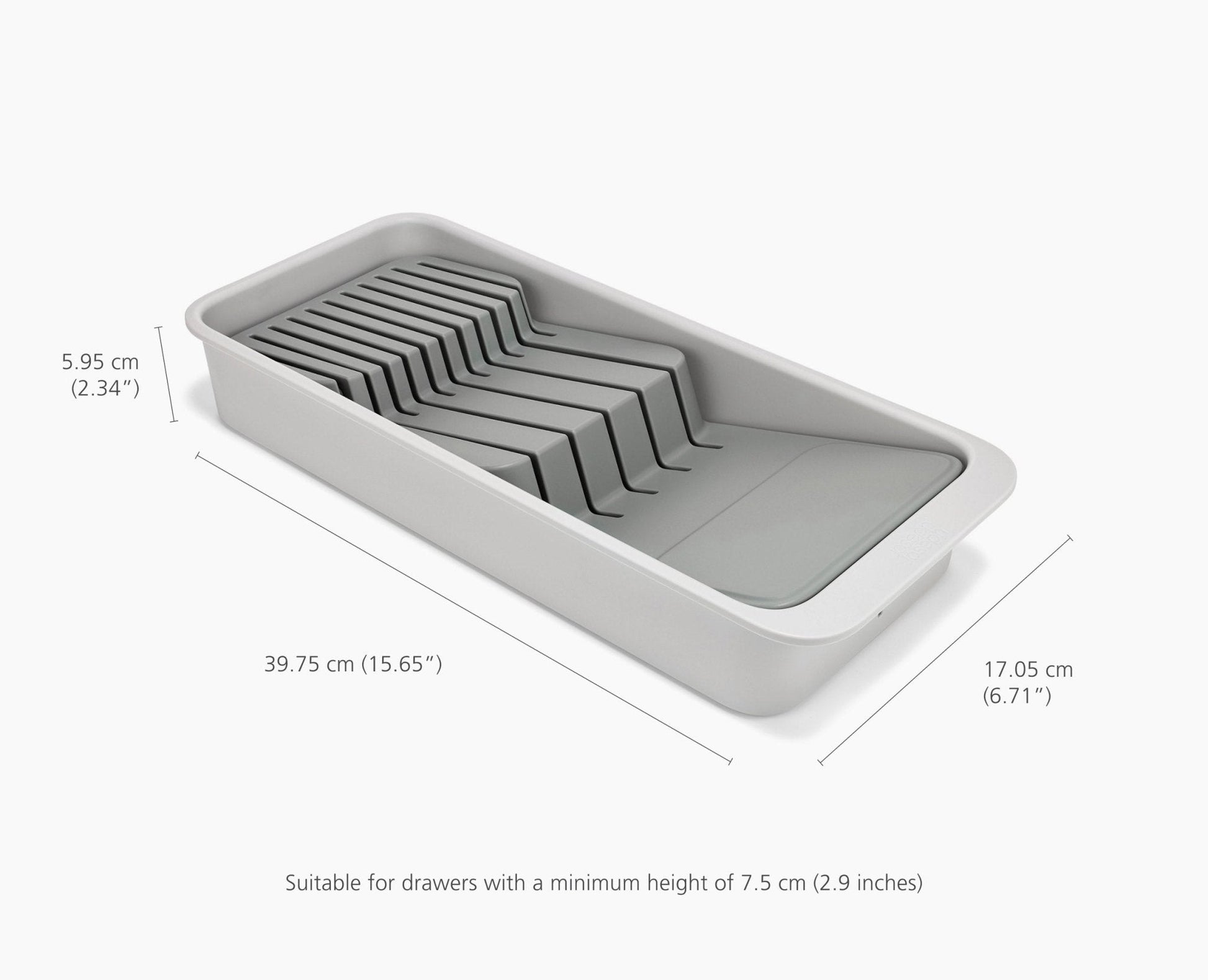 [half-width] 2-piece DrawerStore™ Cutlery & Knife Organiser Set