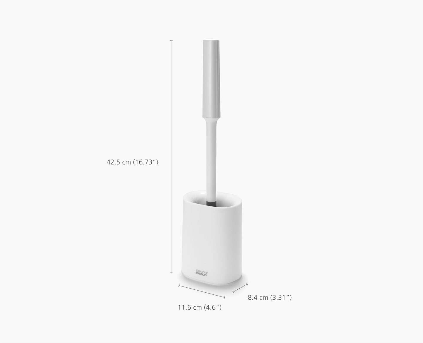 Flex™ TriBlade Lite Pack of 2 White Toilet Brushes