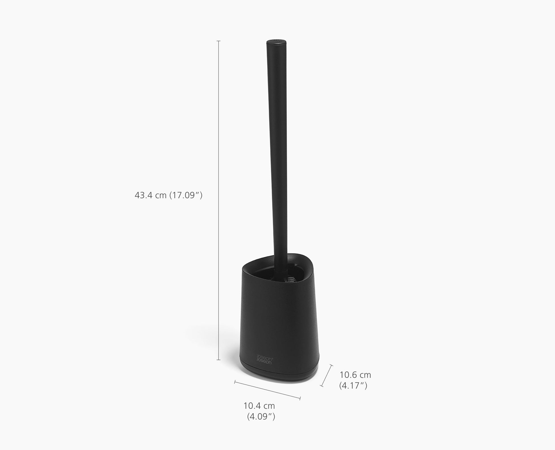 [half-width] Flex™ 360 Lite Matt Black Toilet Brush
