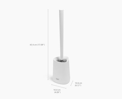 [half-width] Flex™ 360 Lite Pack of 2 Matt White Toilet Brushes