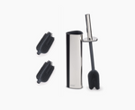 [hidden] Flex™ 360 Luxe Toilet Brush with Stainless-steel Finish Starter Set