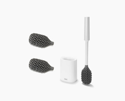 Flex™ TriBlade Lite White Toilet Brush Starter Set