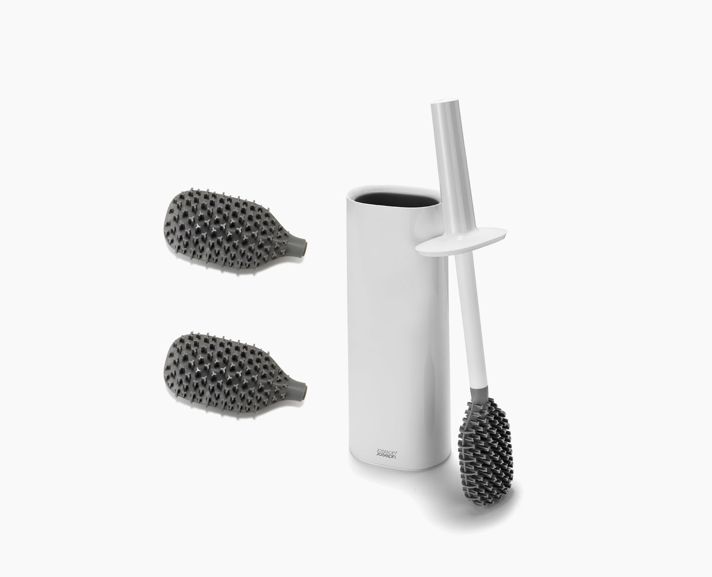 [hidden] Flex™ TriBlade White Toilet Brush Starter Set