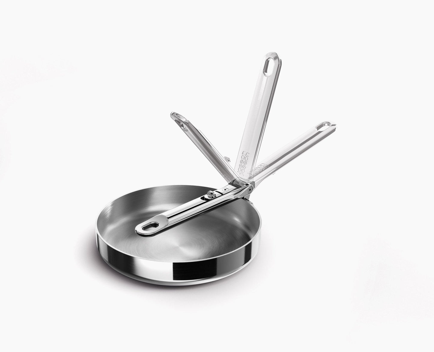 [hidden] Space Steel Folding Handle 20cm Frying Pan