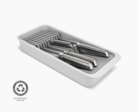 [hidden] DrawerStore™ 2-Tier Compact Knife Organiser