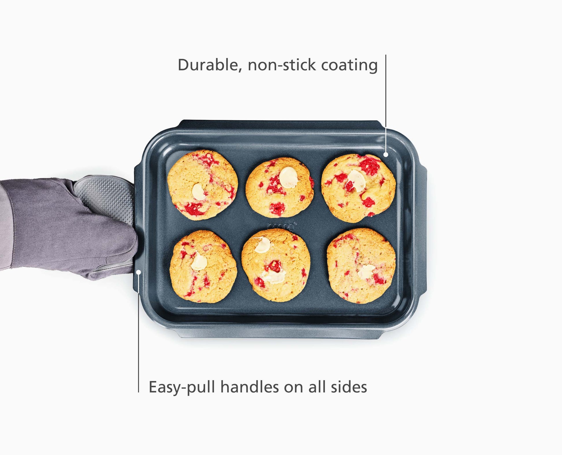 [half-width] Nest™ Bake Non-Stick Large Blue Baking Tray - 45065 - Image 4