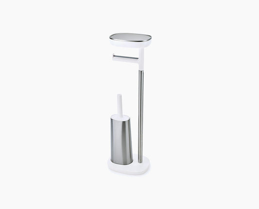 [hidden] EasyStore™ Plus Toilet Paper Holder with Flex™ Steel Toilet Brush - 70519 - Image 1