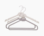 [hidden] Orderly™ Set of 2 Ecru Long Garment Hangers - 55018 - Image 1