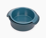 [hidden] Nest™ Bake Non-Stick 2-piece Blue Round Cake Tin Set - 45068 - Image 1