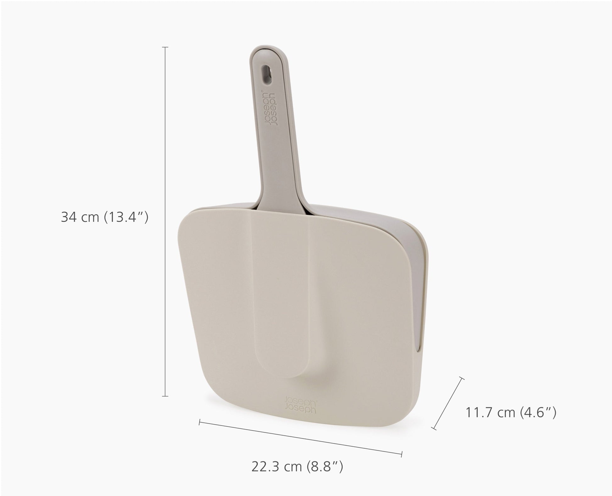 [half-width] CleanTech™ Wall-mounted Broom, Dustpan & Brush Set