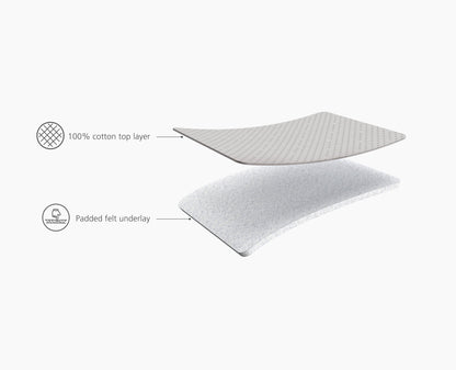 [half-width] Pocket Max 110cm Folding Ecru Ironing Board