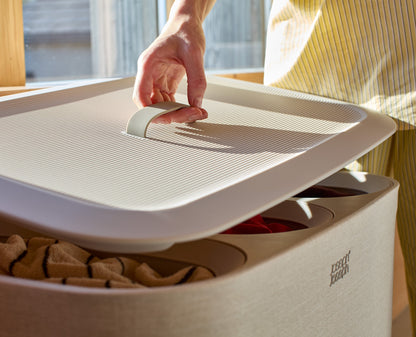 [half-width] 2-piece Laundry Basket & Airer Set