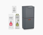 Totem Max 60L Grey Waste & Recycling Bin Starter Set - BU00029 - Image 1